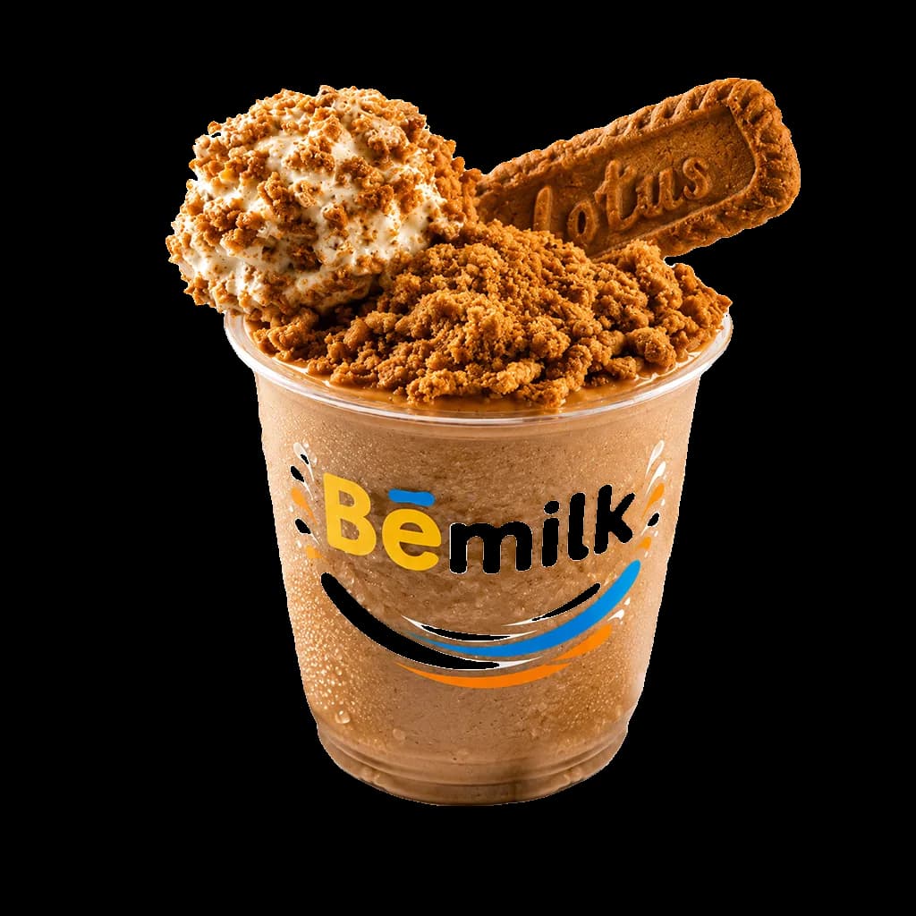 Bild von Lotus-Biscoff-Milchshake - cremiger Milchshake von BeMilk