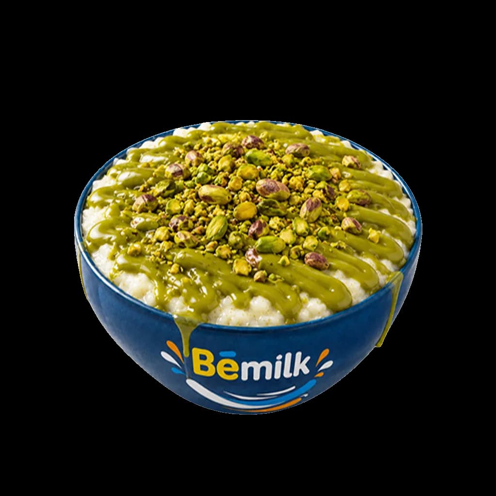 Bild von Milchreis mit Pistazien - traditioneller Milchreis von BeMilk