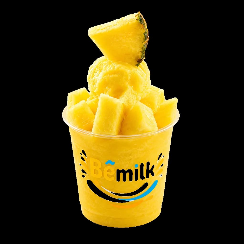 Bild von Ananas-Orangen-Saft - eiskalter Slushie von BeMilk